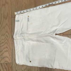 7 for mankind 26 white jeans